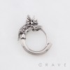DINOSAUR TRICERATOPS 316L SURGICAL STEEL EARRING